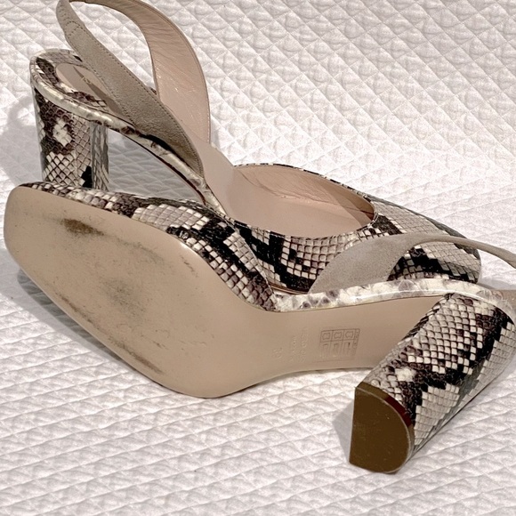 Ann Mashburn python heel made in Italy - Picture 4 of 9